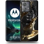 Picasee silikonové Motorola Edge 40 Neo - Black Gold čiré – Sleviste.cz