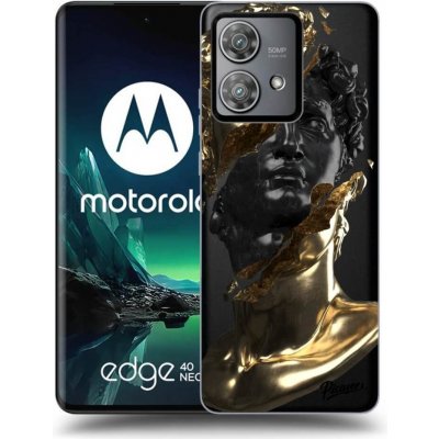 Picasee silikonové Motorola Edge 40 Neo - Black Gold čiré – Sleviste.cz