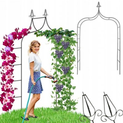 Kovová pergola Gotel oblouk 262 cm – Hledejceny.cz