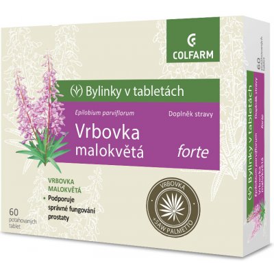 Colfarm Vrbovka malokvětá forte 60 tablet – Hledejceny.cz