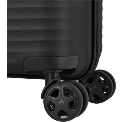 Travelite Air Stripe 4w S exp Black 47 l – Zboží Mobilmania