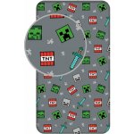Jerry Fabrics Prostěradlo Minecraft We Got This 90x200x25 – Zboží Dáma