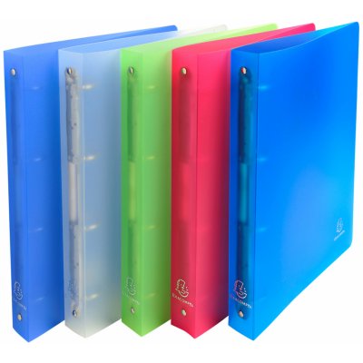 Exacompta 4kroužkový pořadač Chromaline A4 40 mm mix barev – Zboží Živě