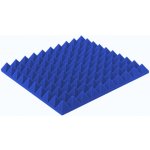 Akustický panel modrý PYRAMIDA 50×50 cm tloušťka 5 cm – Hledejceny.cz