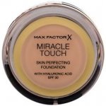 Max Factor Miracle Touch Skin Perfecting vysoce krycí make-up SPF30 045 warm Almond 11,5 g – Zboží Mobilmania