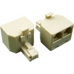 Dvojspojka 2 x RJ45 8p8c (3 x Female) 4204 – Hledejceny.cz