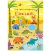 Kniha Moje první samolepkování Dinosauři
