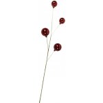 Boltze Dekorační větev Sylvia, červená, 50 cm – Hledejceny.cz