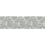 AG Design WB-8224 samolepící bordura Šedé květiny, rozměry 0,14 x 5 m – Zboží Dáma