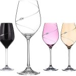 Diamante barevných sklenic na bílé víno Silhoutte City Selection 4 x 360 ml – Hledejceny.cz