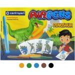 Centropen Air Pens Dinosaur 1500 5+1 ks – Zboží Mobilmania