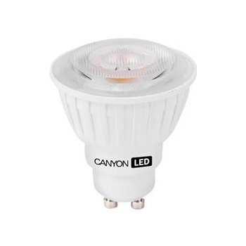 Canyon LED COB žárovka GU10 bodová MR16 4.8W 300 lm Teplá bílá 2700K 220-240 60 ° Ra> 80