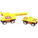 Bigjigs Vagón s jeřábem – Zboží Dáma