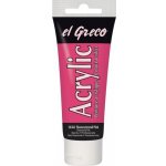 Kreul El Greco akrylová barva 75 ml fluorescenční růžová – Hledejceny.cz