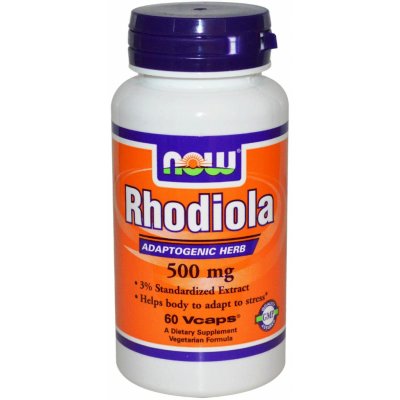 Now Foods Rhodiola Rosea tobolky 500 mg 60 kapslí