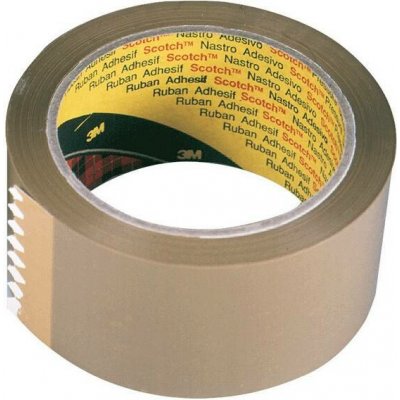 3M Scotch Balicí pásky 50 mm x 66 m hnědá – Zboží Mobilmania
