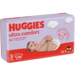 HUGGIES Ultra Comfort Jumbo 3 5-8 kg 56 ks – Hledejceny.cz