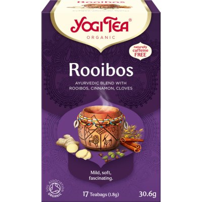Yogi Tea Bio čaj Rooibos 17 x 1.8 g – Zbozi.Blesk.cz