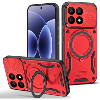 Robust odolný kryt s MagSafe na Xiaomi 17 - červený – Zboží Živě