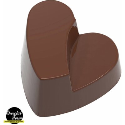 Chocolate World Forma na pralinky zámkové srdce 29x29x18mm
