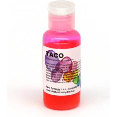 PourArt Barva do pryskyřice Taco 10 růžová 30 g – Zboží Mobilmania