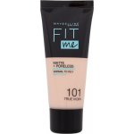 Maybelline Sjednocující make-up s matujícím efektem Fit Me! Matte & Poreless Make-Up 101 True Ivory 30 ml – Zboží Mobilmania