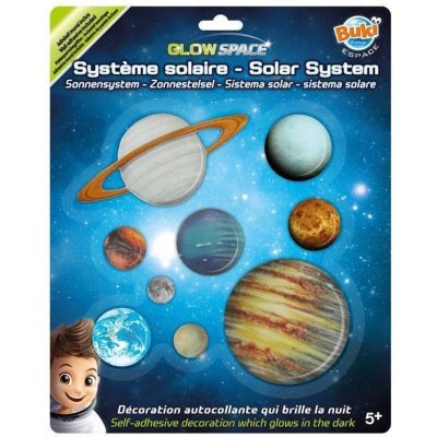 BUKI 3D Planety svítící dekorace na zeď – Hledejceny.cz