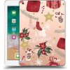 Pouzdro na tablet Picasee silikonový Apple iPad 9.7 2018 6. gen Christmas čiré