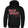 Pánská mikina ROCK OFF Iron Maiden NOTB Vtge Logo Faded Edge Album- BLACK