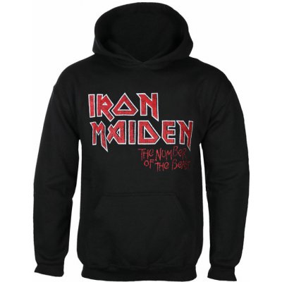 ROCK OFF Iron Maiden NOTB Vtge Logo Faded Edge Album- BLACK – Zboží Mobilmania
