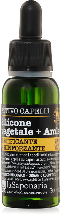 laSaponaria rostlinný silikon + Amla suchý olej na vlasy 30 ml