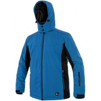CXS VEGAS pánská softshellová bunda zimní modro černá – Zboží Mobilmania