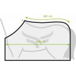 RugBe Letní deka proti hmyzu Zebra bílo černá – Zboží Mobilmania