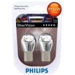 Philips SilverVision 12496SVB2 PY21W BAU15s 12V 21W | Zboží Auto