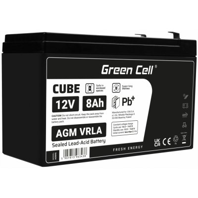 Green Cell 12V 8Ah – Zboží Živě