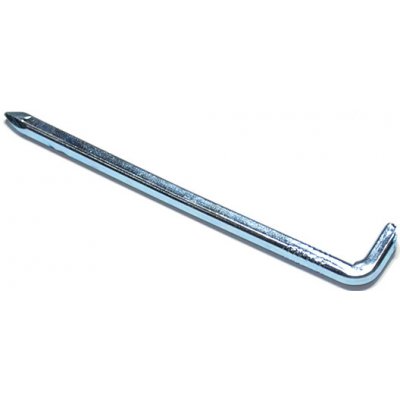 Skoba zatloukací hranatá, 30x3,2mm, Zn – Sleviste.cz