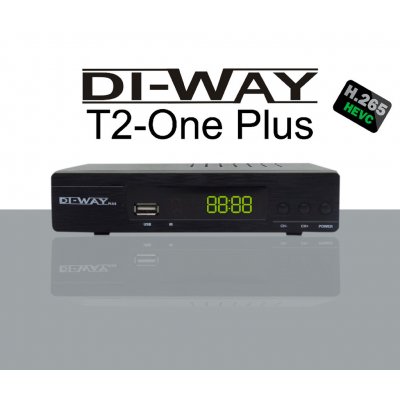 DI-WAY T2-ONE DVB-T2 H.265 HEVC – Zboží Živě DI-WAY T2-ONE DVB-T2 H.265 HEVC – Zboží Živě