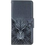 TopQ Vivo V50 Lite knížkové Vlk – Sleviste.cz