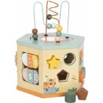 small foot Motorická kostka se 7 hracími plochami Safari – Sleviste.cz