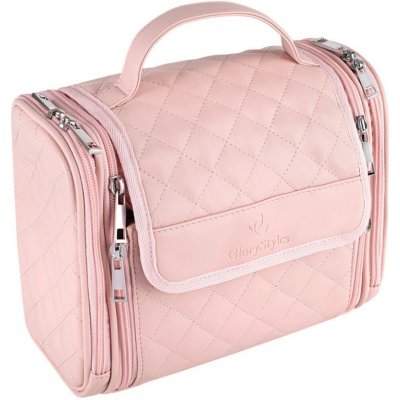 GloryStyles závěsná cestovní taška na kosmetiku růžová – Hledejceny.cz
