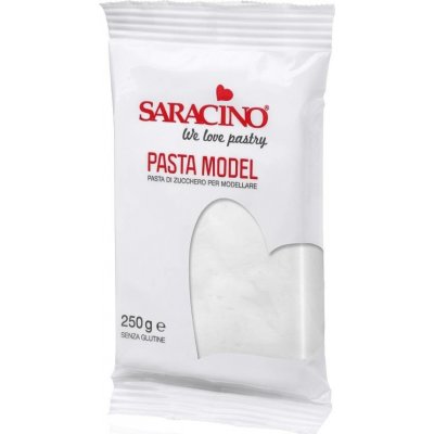 Saracino Modelovací hmota bílá 250 g – Zboží Mobilmania