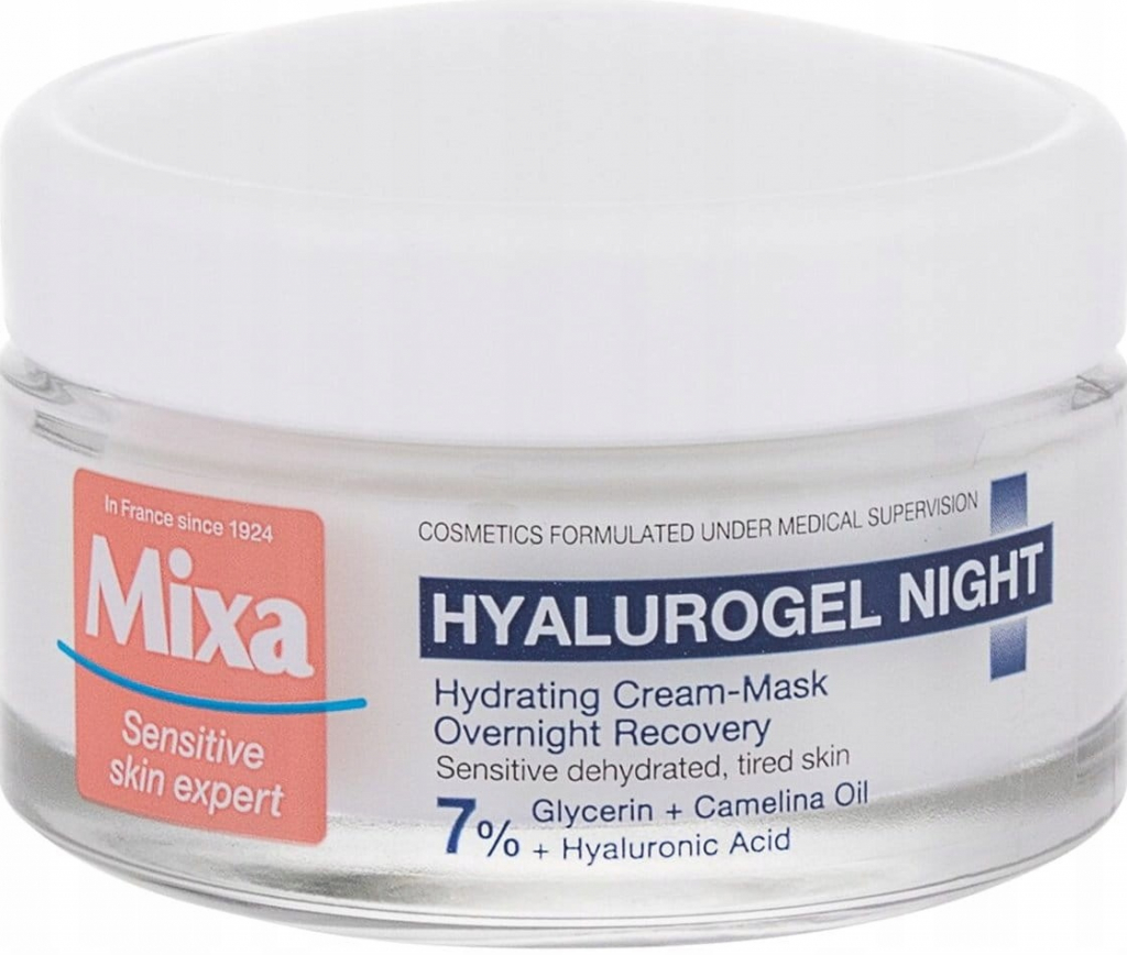 Mixa Hyalurogel noční krém 50 ml