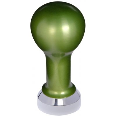 Buna Café Tamper kov zelený, nerez lesk, plochý 41 mm – Zboží Dáma