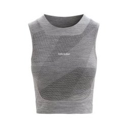 Icebreaker Wmns ZoneKnit™ Cropped Bra Tank GEODETIC