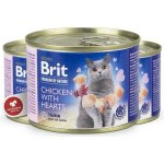 Brit Premium by Nature Cat Chicken with Hearts 200 g – Hledejceny.cz