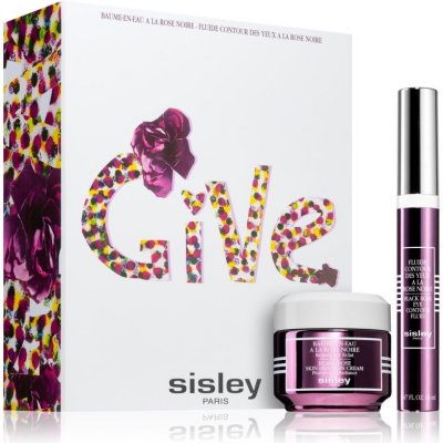 Sisley Rose Noire Black Rose Skin Infusion Cream hydratační pleťový krém 50 ml + Black Rose Eye Contour Fluid vyhlazující sérum na oční okolí 14 ml dárková sada – Zbozi.Blesk.cz