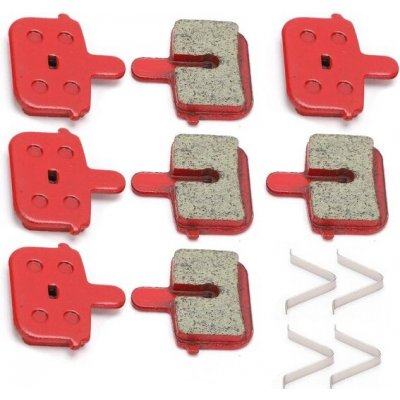 4 páry brzdových destiček Pilipane – Zboží Mobilmania