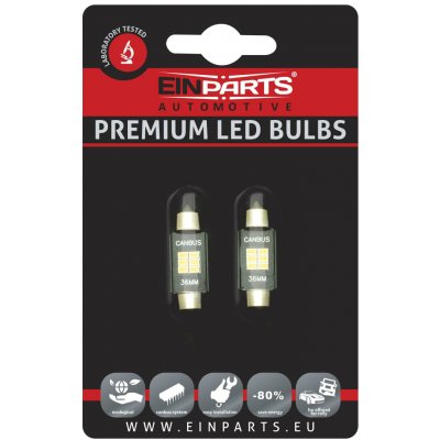 EINPARTS C5W LED žárovky - EPL195 – Hledejceny.cz