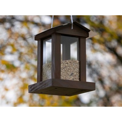 Kerbl Jochberg Závěsné krmítko pro ptáky 20 x 20 x 25,5 cm dřevo kov 87033 – Sleviste.cz