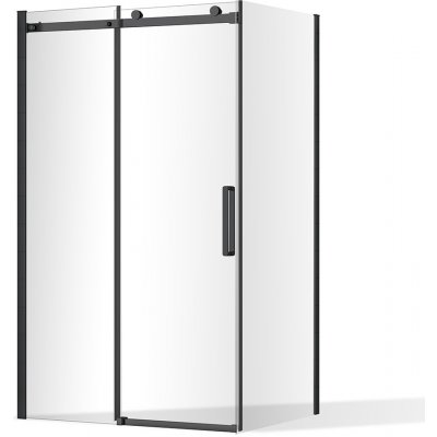Roth Posuvné sprchové dveře OBZD2 a pevná stěna OBZB Brillant 120 cm 90 cm OBZD2-120_OBZB-90_LH – Zboží Mobilmania